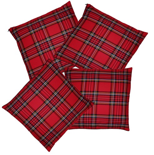 Royal stewart tartan cushion - stewart,