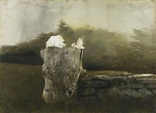 Andrew Wyeth: Whalebone 22x30
