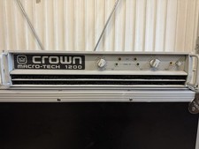 Crown Macro Tech 1200 Stereo