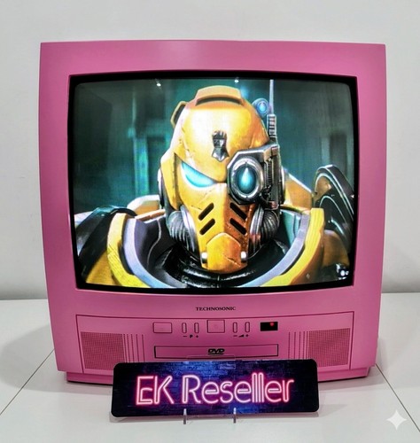 Technosonic inch pink crt - 14",