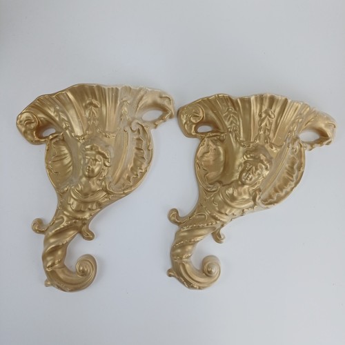 Vintage pair gold hartley - pair,