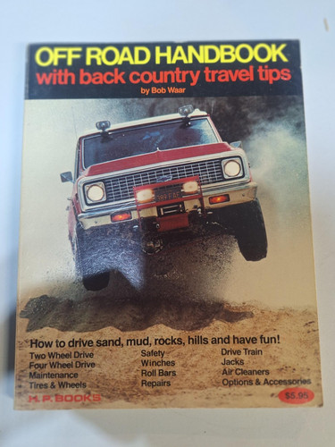 Off road handbook with back - handbook,