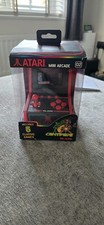 BLAZE ATARI MINI ARCADE, WITH 5 GAMES INCLUDING CENTIPEDE AND YARS REVENGE. 