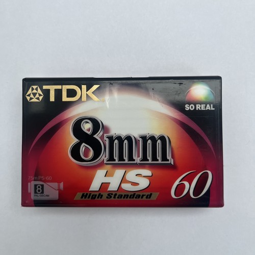 Tdk 8mm hs60 camcorder - tdk,