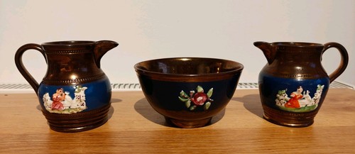 Pair antique staffordshire - antique,