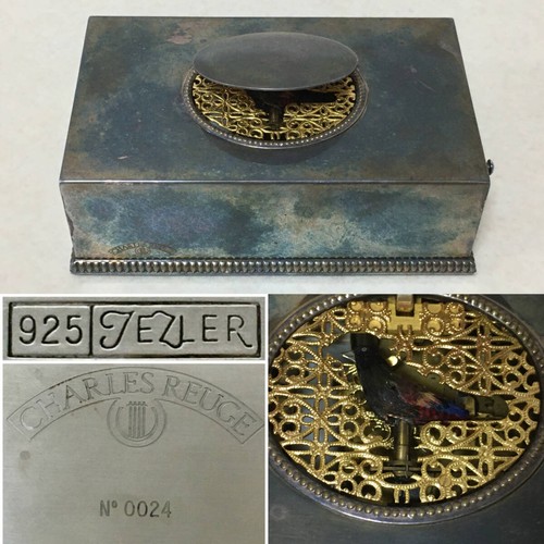 Vintage charles reuge silver - vintage,