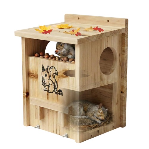 Mrhn squirrel house with - mrhn,