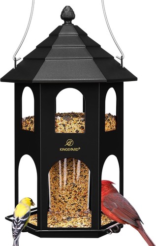Kingsyard metal bird feeder - kingsyard,