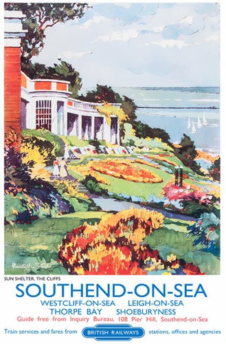 Vintage southend sea travel - vintage,
