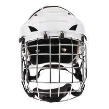 Adjustable ice hockey helmet