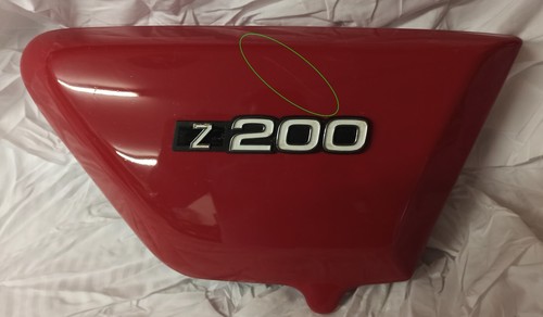 Kawasaki kz200 red right - kz200,