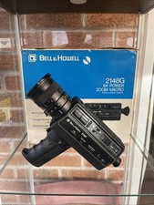 Bell and Howell 2148 8mm Film Camera 1970’s - Boxed - Needs Repair (112512BH)