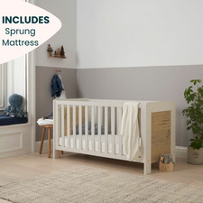 Alba Cot Bed with Sprung