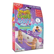 ZIMPLI - Smelli Gelli Baff Bubblegum, 1 Bath or 6 Play Uses, Magically turns ...