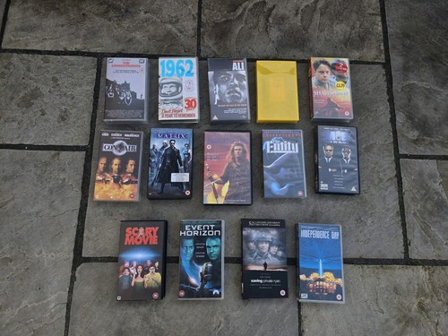 Job lot vhs - of, tapes