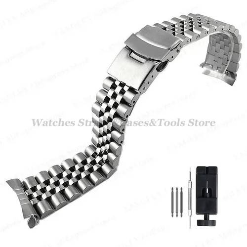 Stainless steel watch - stainless,