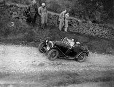 MG PA 1947 Motor Racing Old Photo 1