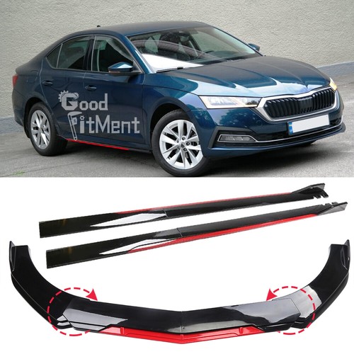 Gloss front bumper lip spoiler - gloss,