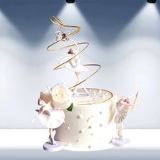 3 Ballerina Doll Cake Topper