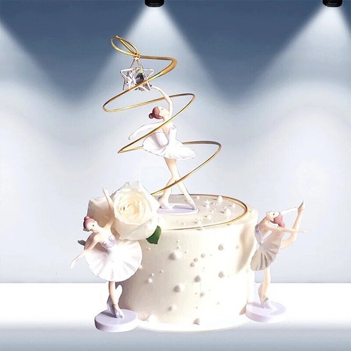 Ballerina dolls cake - 3, topper