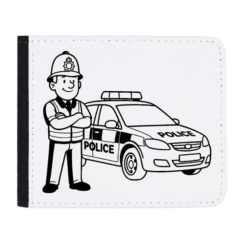 Police officer car slim - 'police, car'