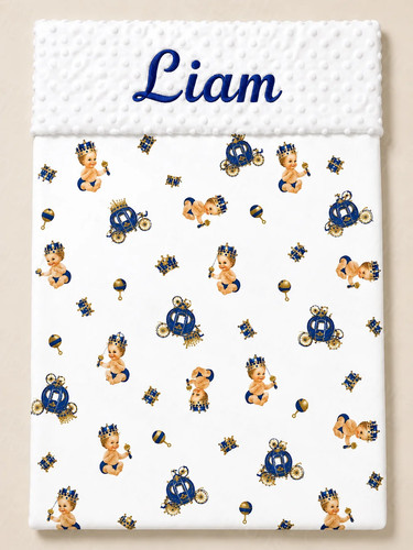 Baby boys blue personalised - baby,