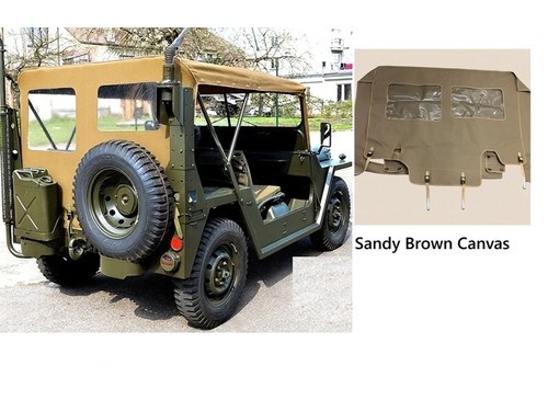 Canvas summer soft top - soft, fits