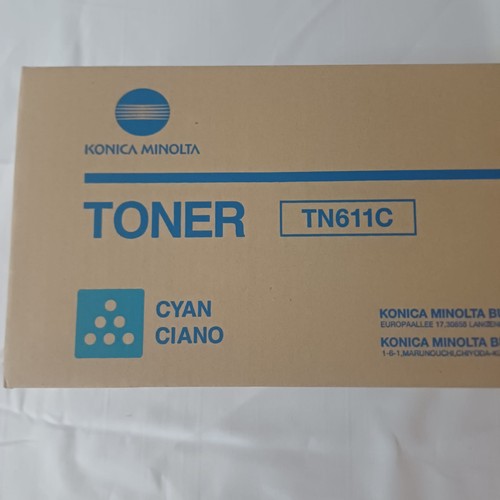 Konica minolta tn611c cyan - minolta,