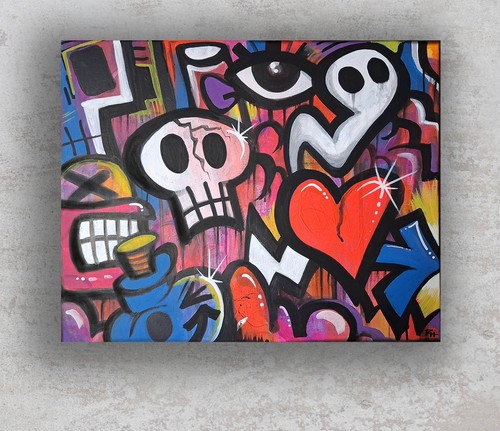 Original graffiti street - original,