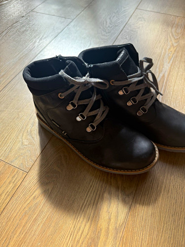 Clarks gore tex - black, leather