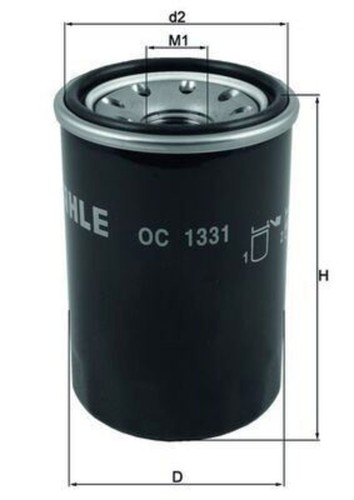 Oil filter mahle fits alfa - filter,
