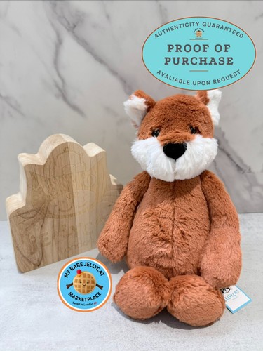 Rare jellycat bashful fox - *rare*,