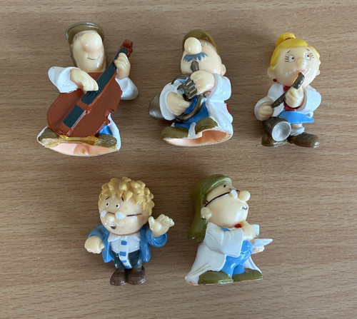 Tetley tea folk pvc - pvc, figures