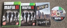 Mafia II 2 Game (Microsoft Xbox 360, 2011) Compkete  2 x Discs & Map