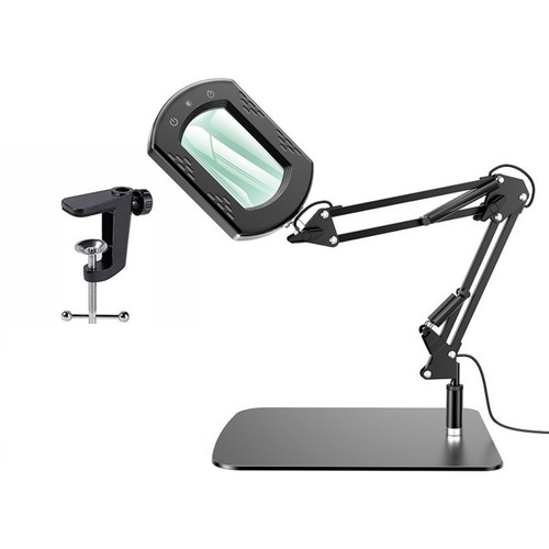15x magnifying glass lamp led - glass,