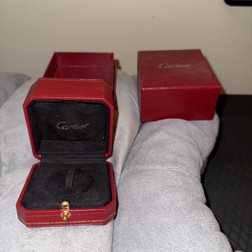 Cartier ring box with - cartier,