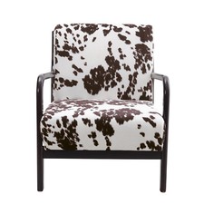 Black and White Spots Velvet