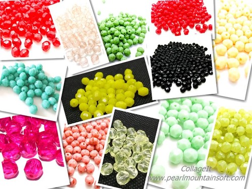 Preciosa czech glass 6mm - glass,