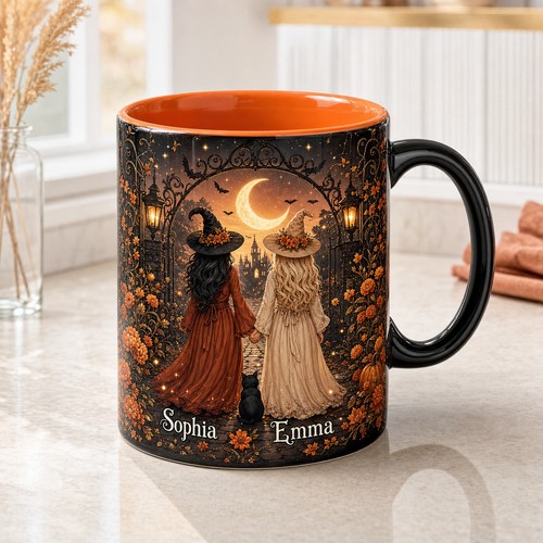Personalized halloween mug - personalized,