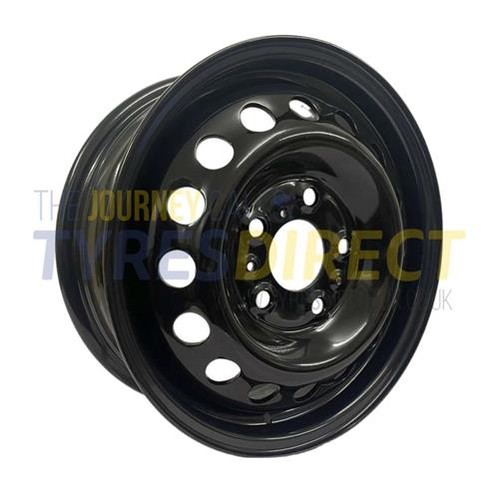 Black van steel wheels - x4,
