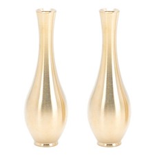 2pcs Creative Brass Vase