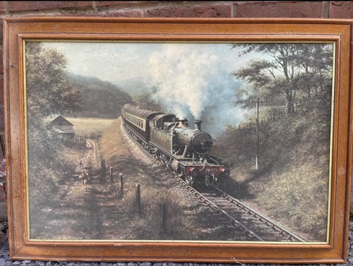Racing the train - the, framed
