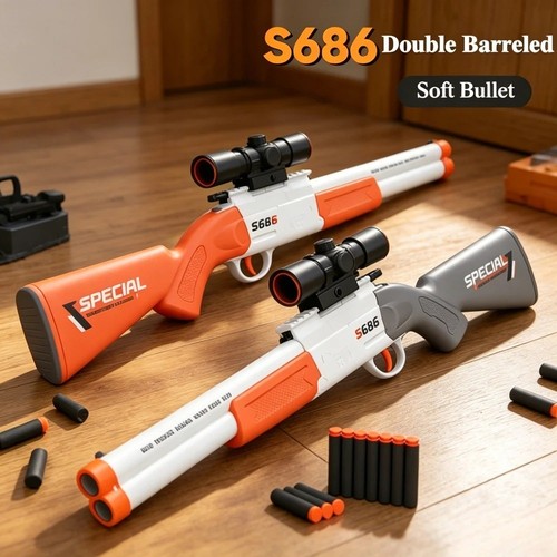 Soft bullet toy gun - soft,