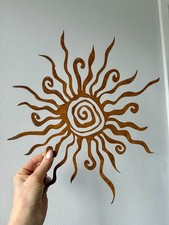 SMALL Rusty Metal Sun Garden