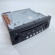 PEUGEOT 207 STEREO HEAD UNIT 96639628XT RADIO CD PLAYER AUDIO SYSTEM 06-09