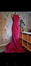 New Pia Michi Dress Briedsmaid Prom Evening Fuscia Pink Size 10