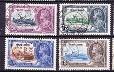 Hong Kong-1935 KGV Silver