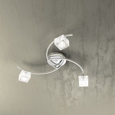 Modern Chrome Ceiling Light