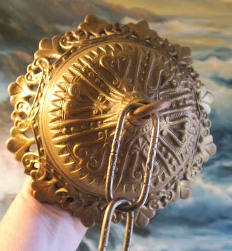 Canopy part vintage chandelier - canopy,