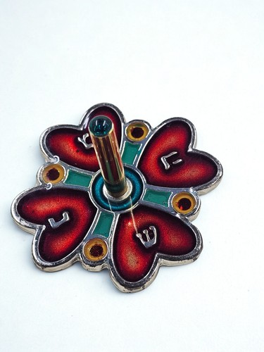 Vintage sterling silver enamel - vintage,